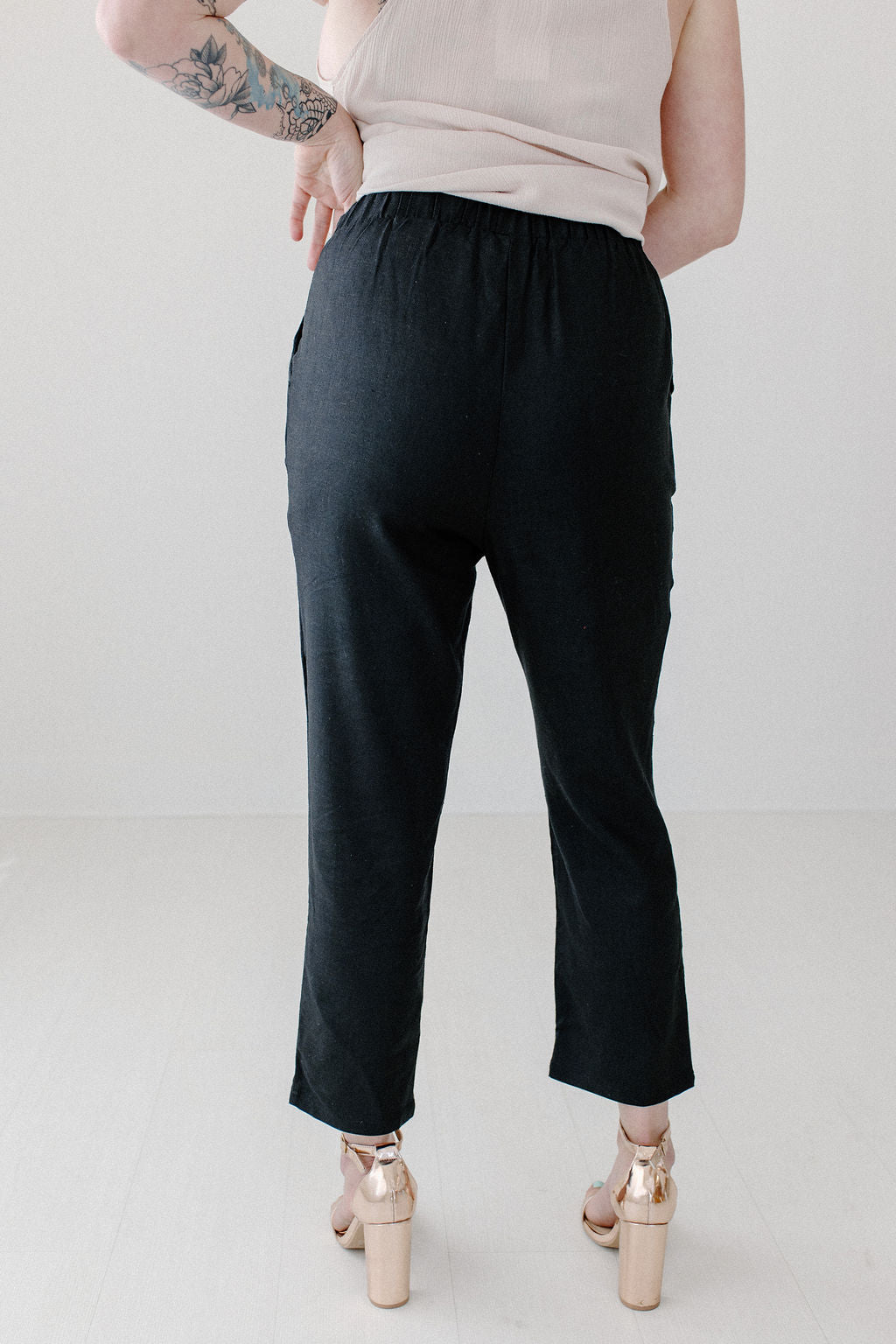 Straight Leg Pocket Pants