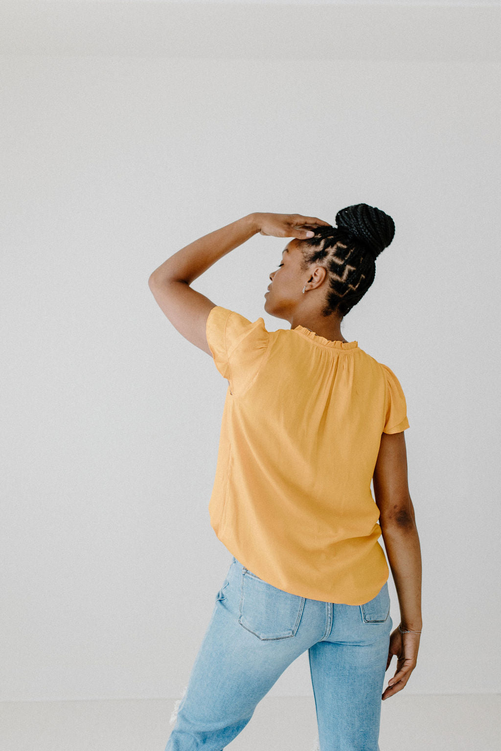Mara Ruffle Blouse