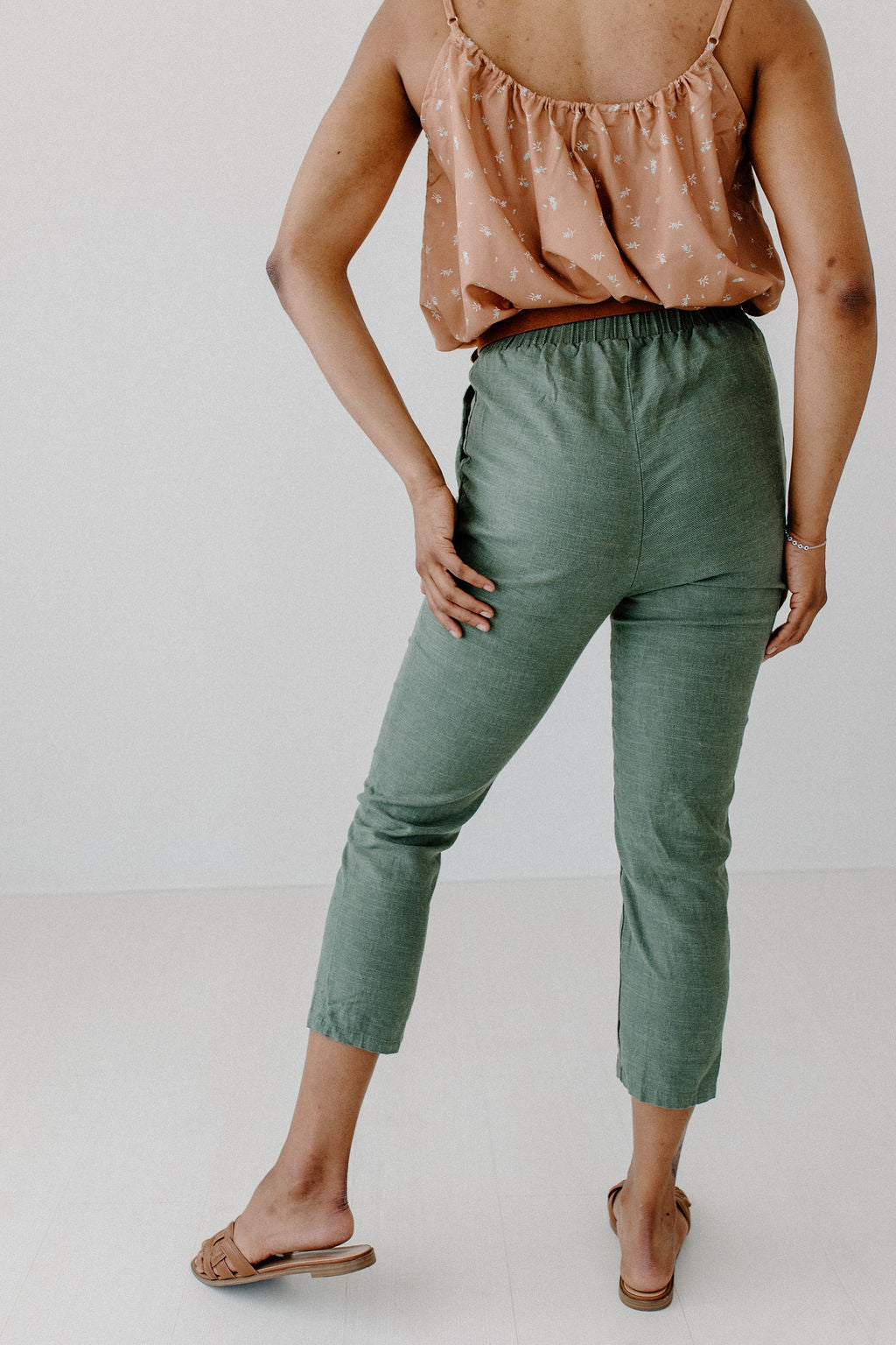 Straight Leg Pocket Pants