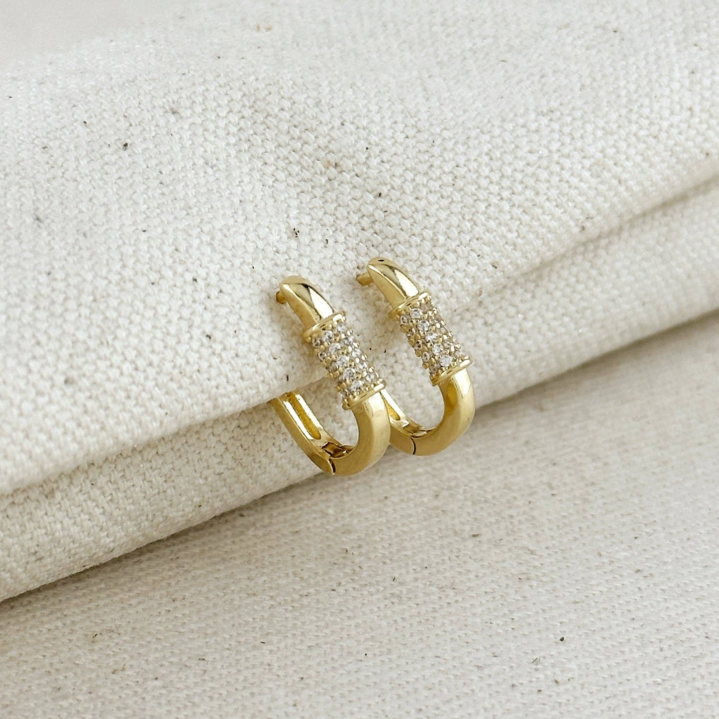 Carabiner Hoop Earrings