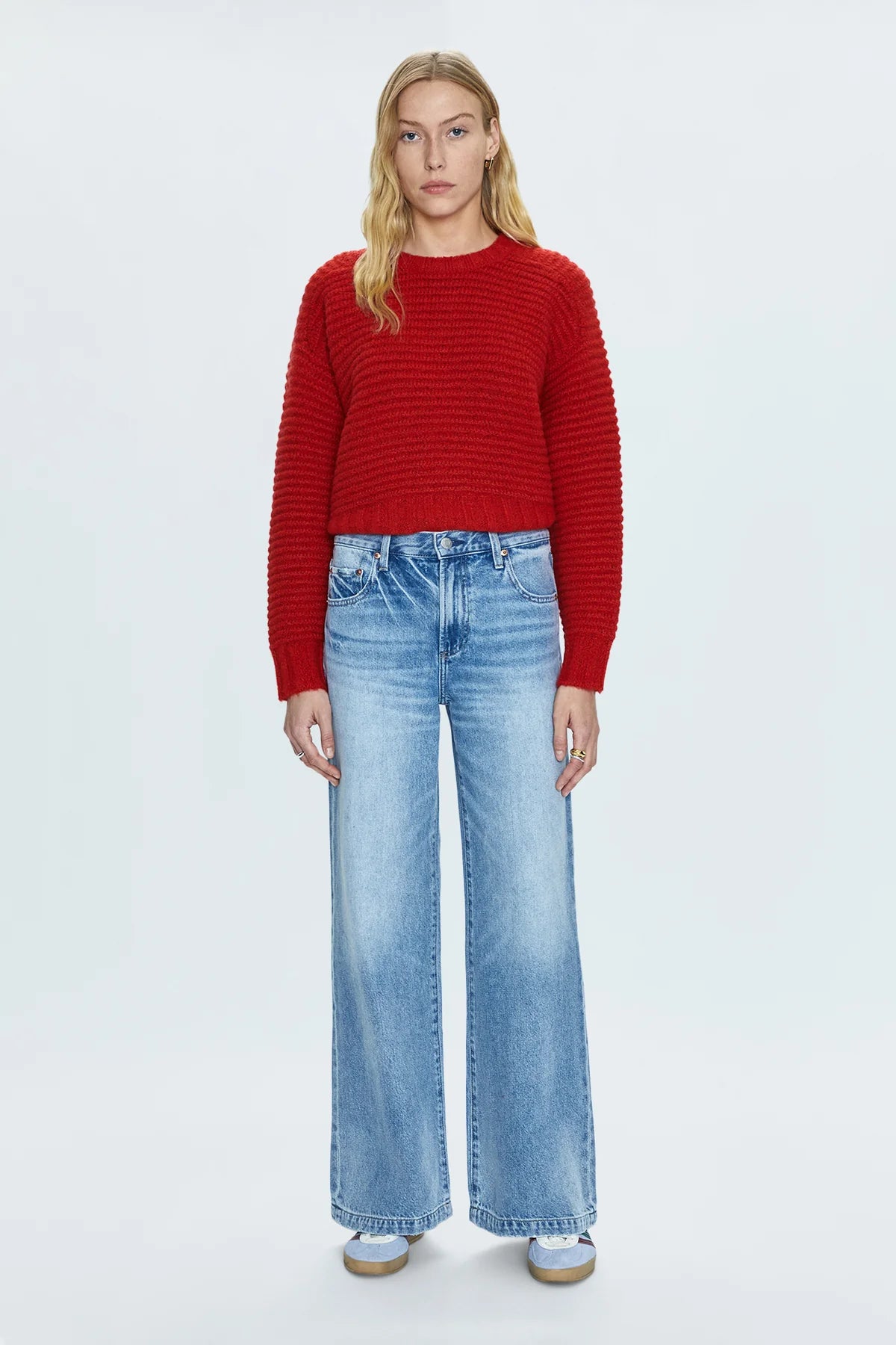 Jadyn Low Slung Palazzo Jean