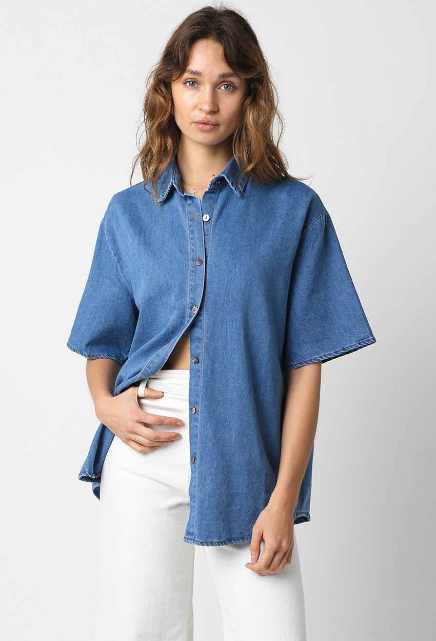 Jenny Denim Top
