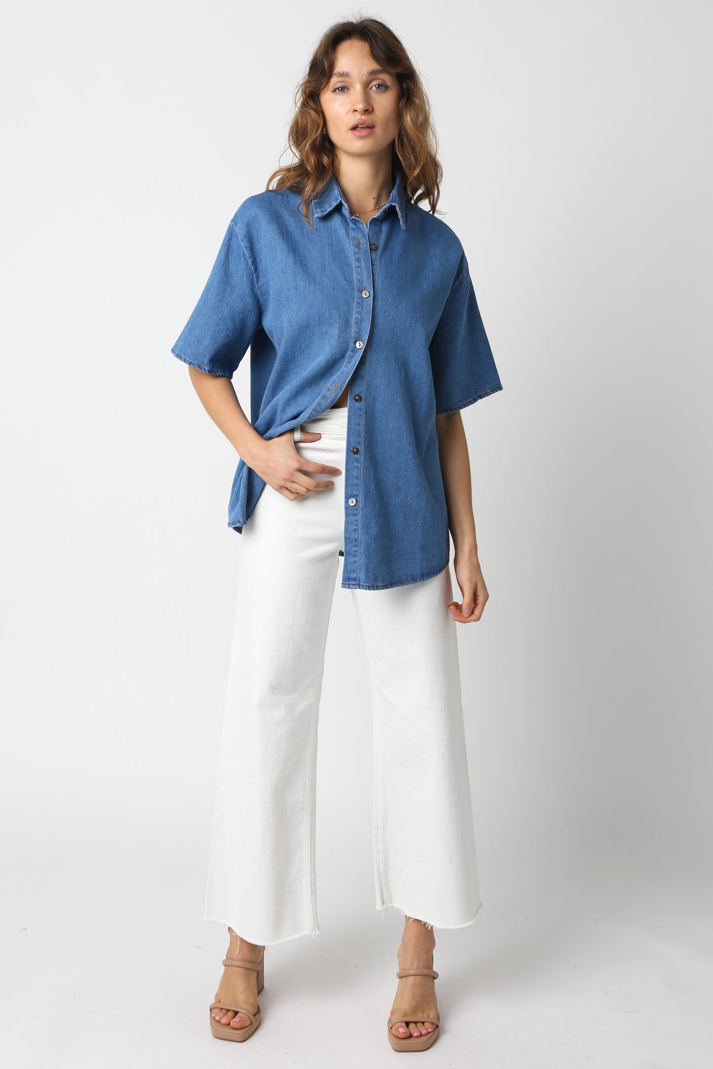Jenny Denim Top
