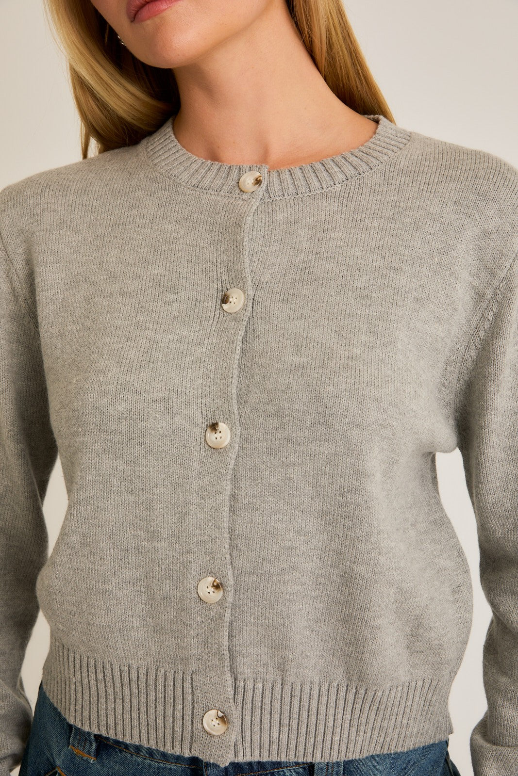Maeve Crew Neck Cardigan