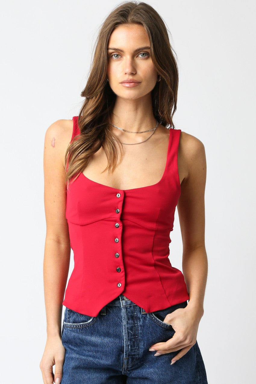 Paloma Button Up
