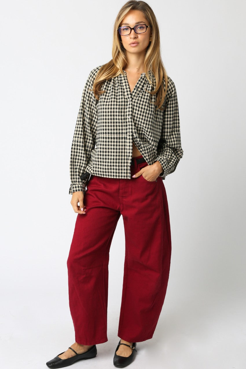 Amya Checkered Shirt