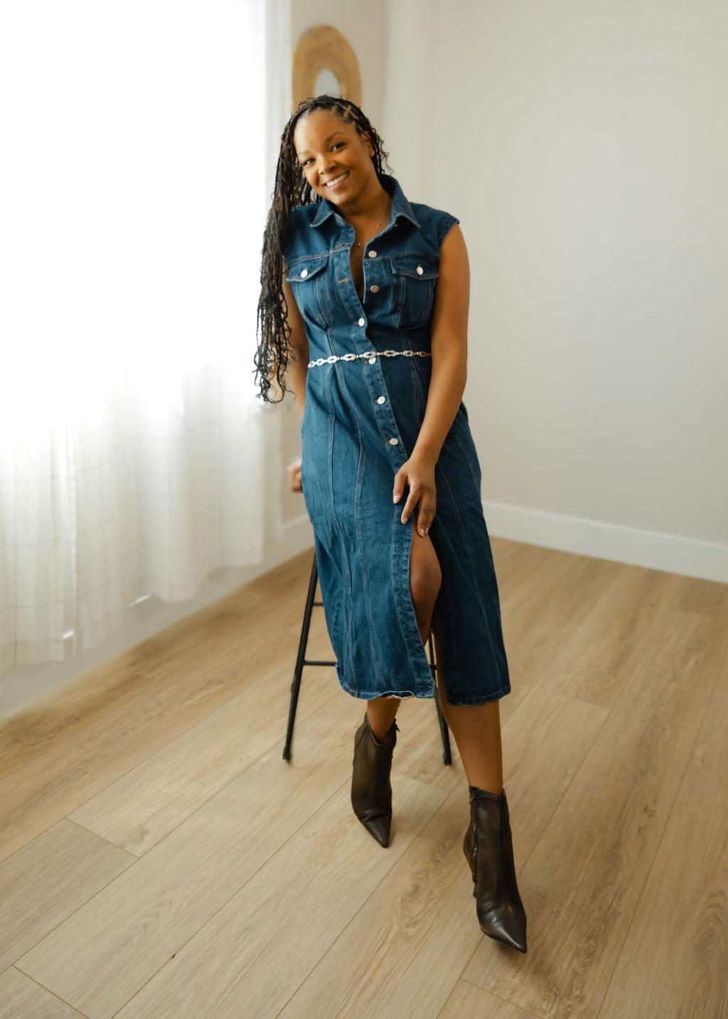 Drew Denim Dress