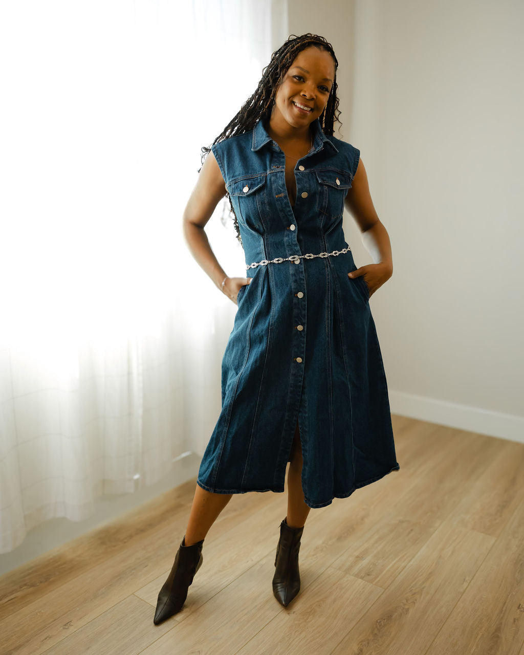 Drew Denim Dress