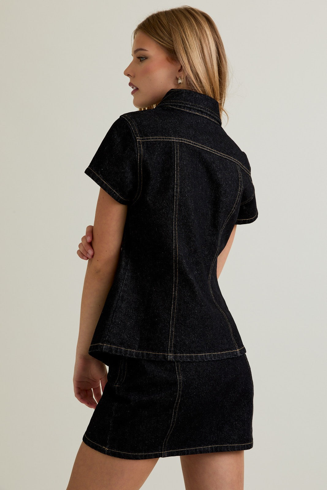 Eloise Denim Top