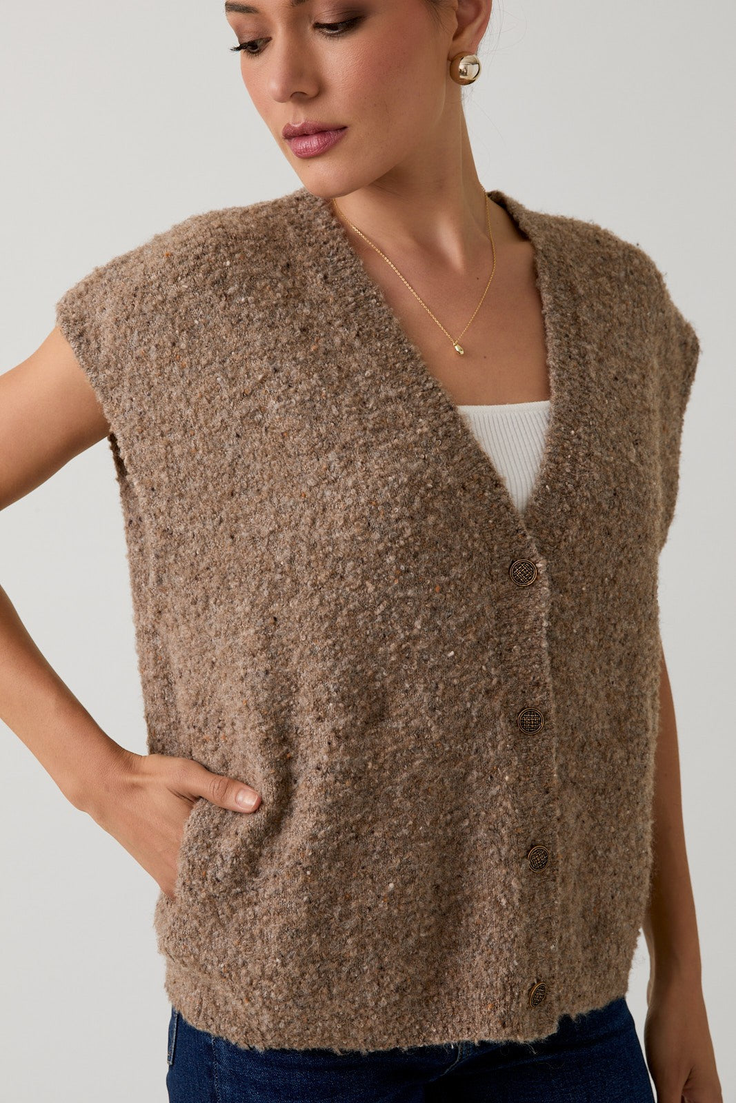 Miriam Slouchy Sweater Top