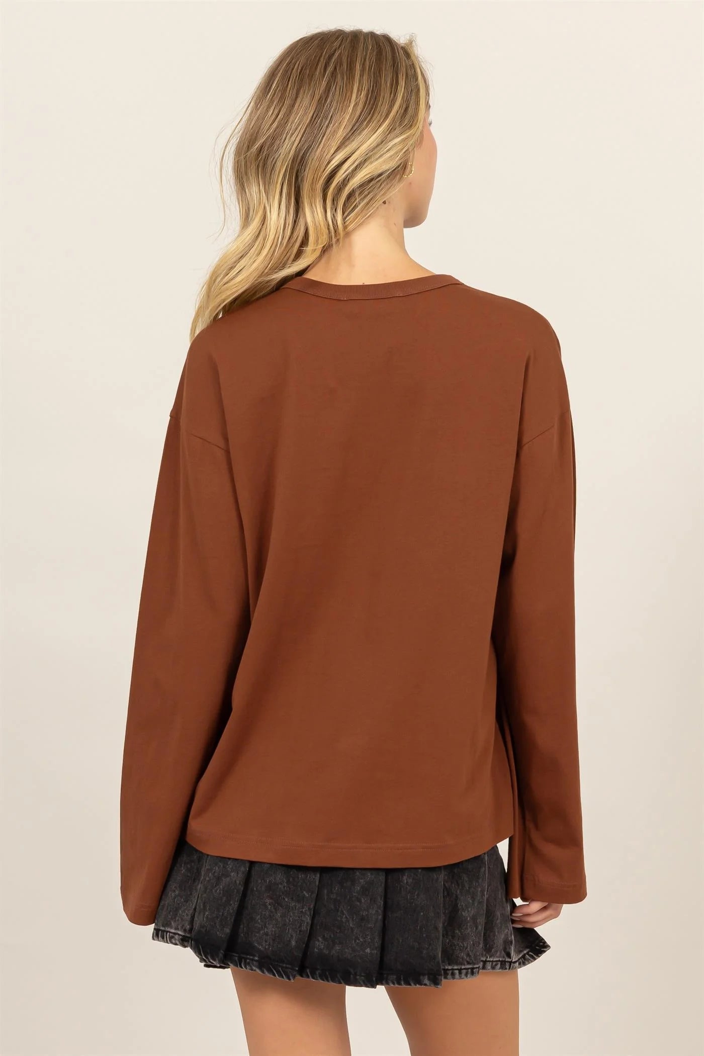 Chestnut Cassie Crew Neck