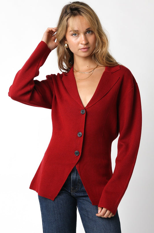 Claire Sweater Blazer