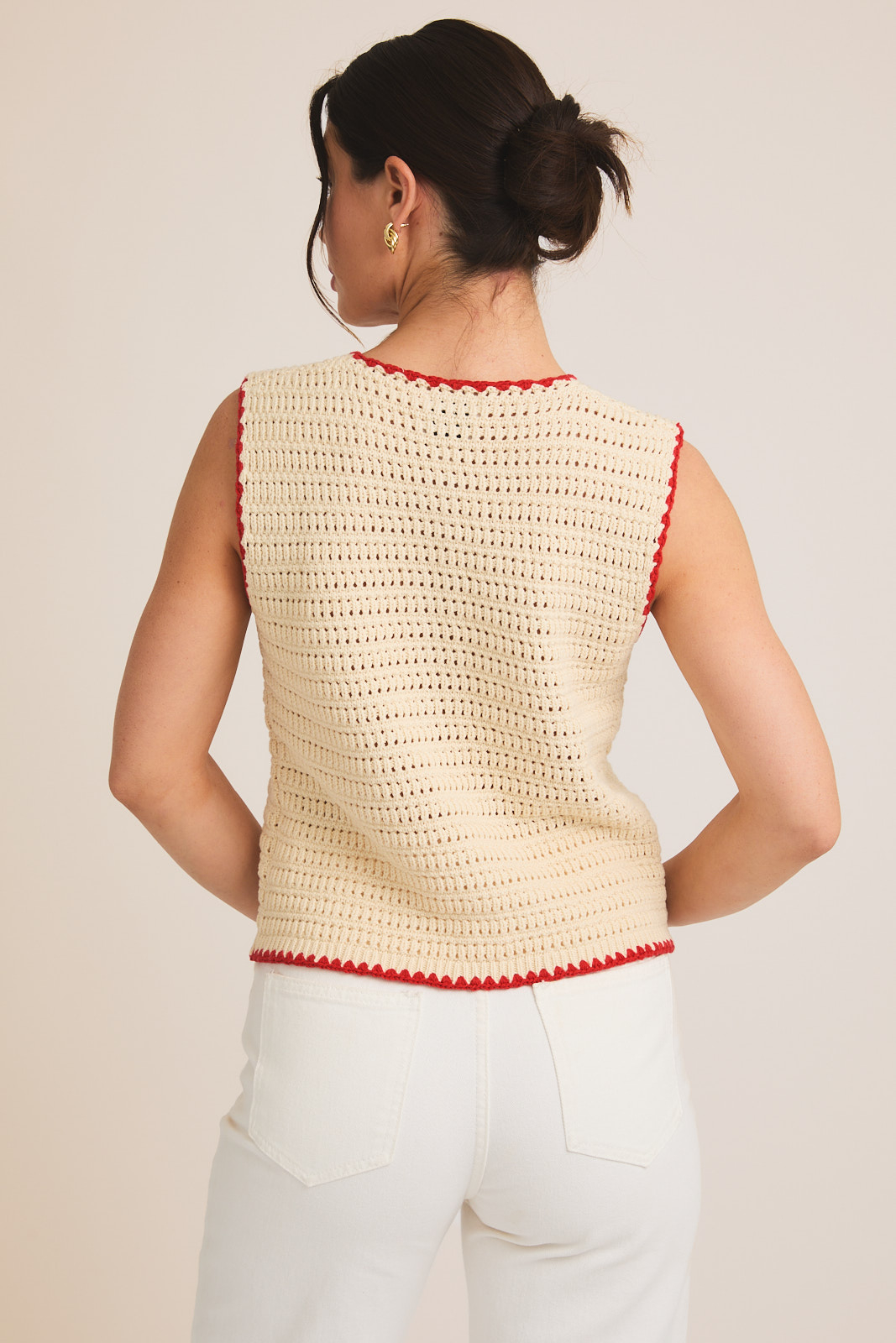 Caylin Crochet Vest