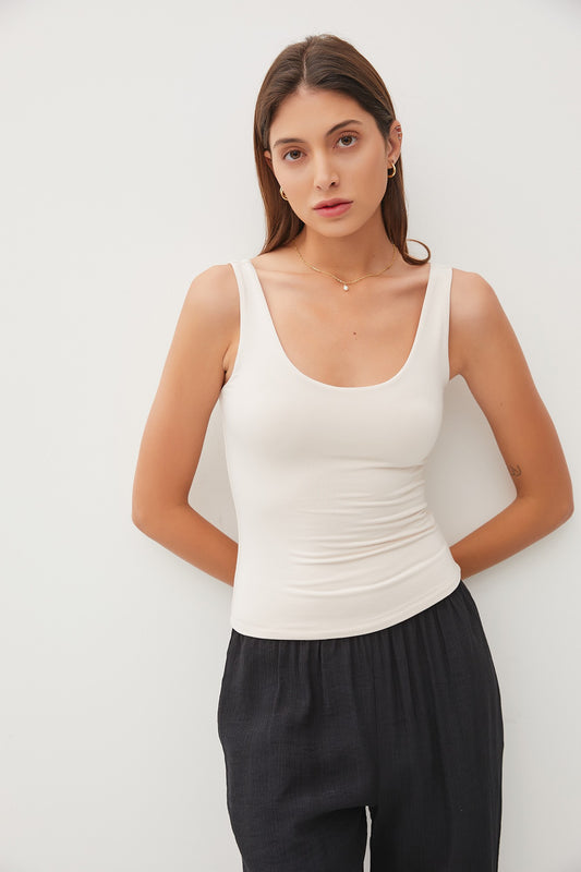 The Essential Scoop Neck Tank