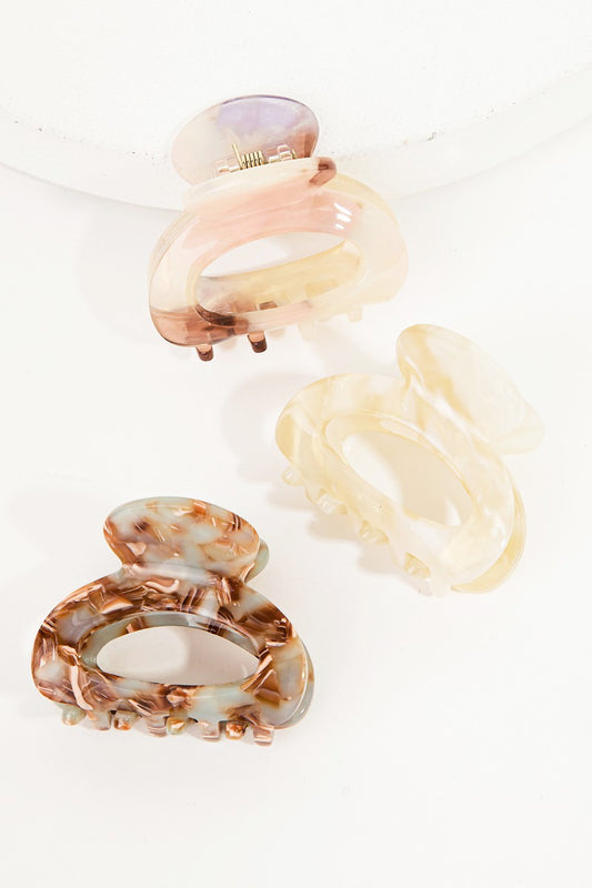 Oval Hair Clip