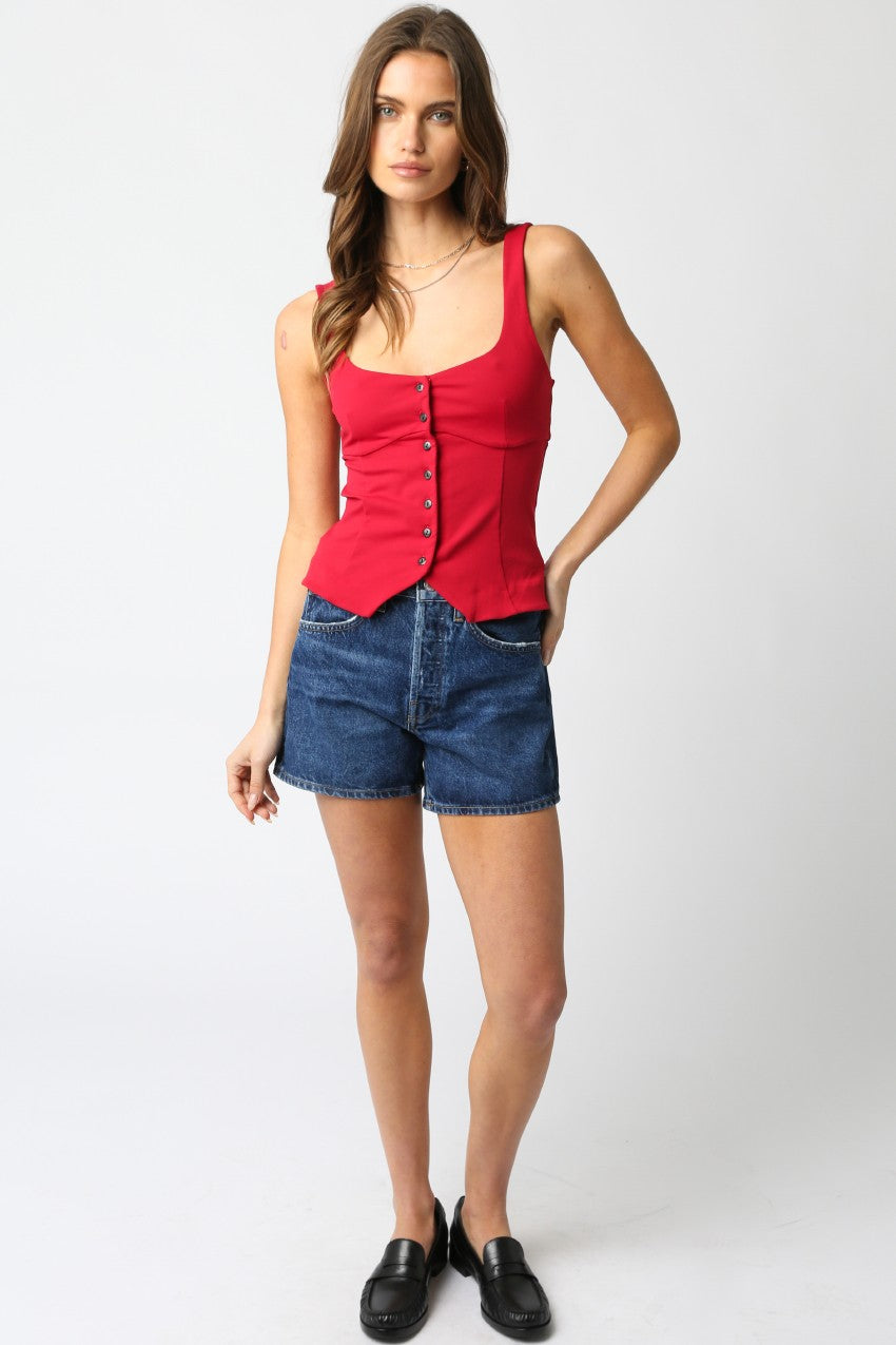 Paloma Button Up
