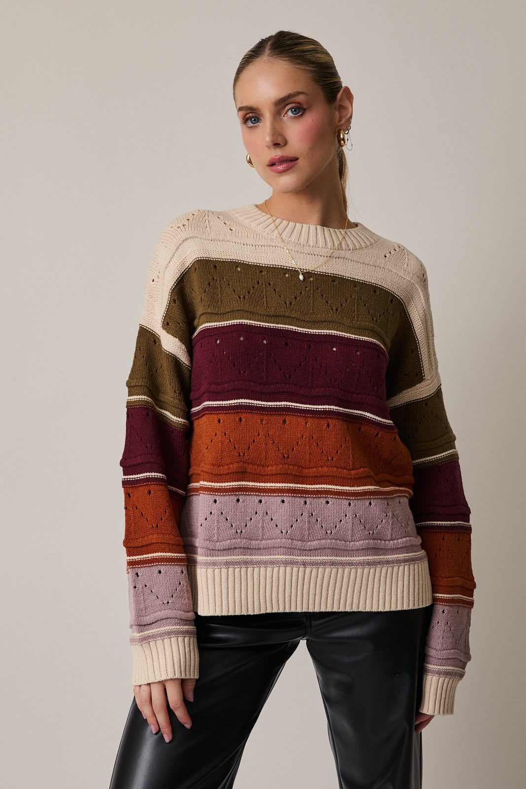 Tate Colorblock Sweater