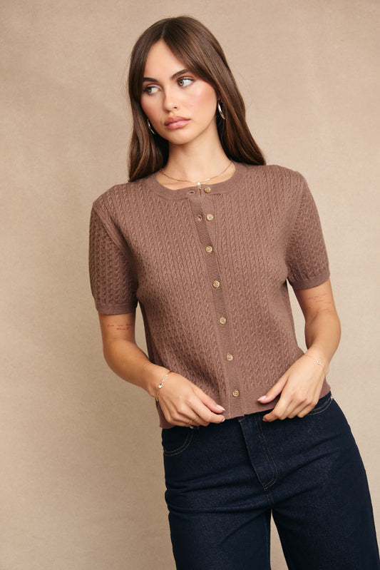 Christine Cable Cardigan