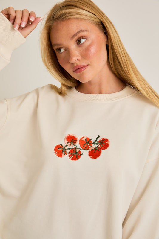 Tally Tomato Sweatshirt