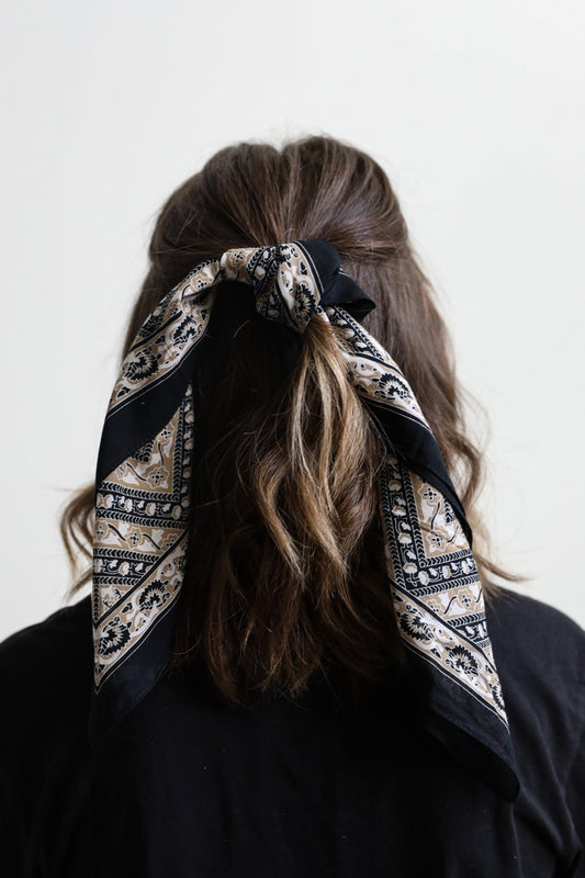 Vintage Floral Bandana
